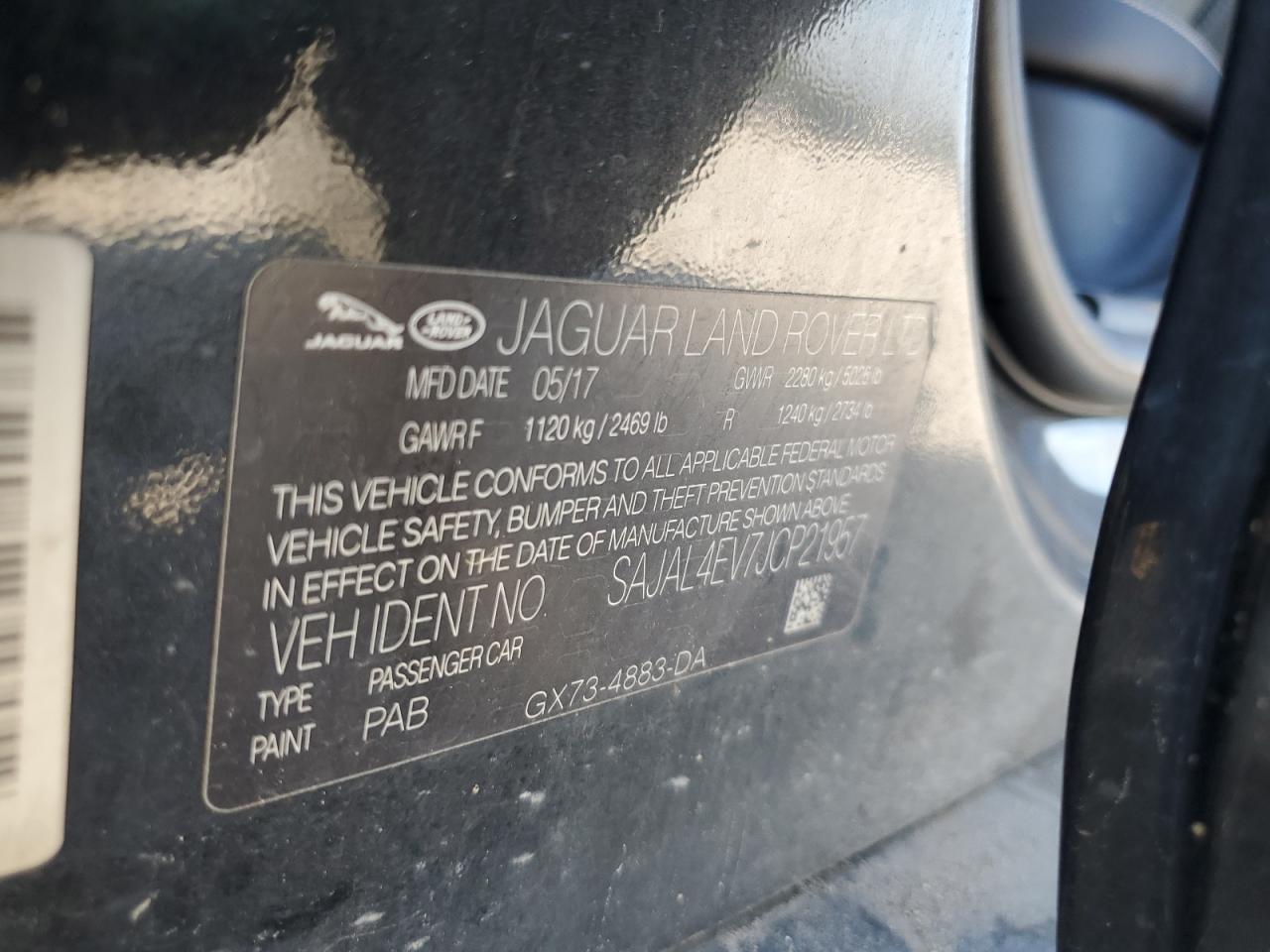 2018 Jaguar Xe R - Sport VIN: SAJAL4EV7JCP21957 Lot: 63093335