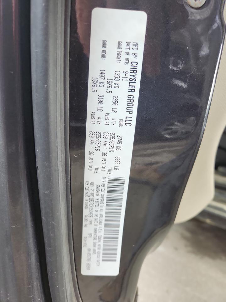 2012 Chrysler Town & Country Touring VIN: 2C4RC1BG7CR159428 Lot: 62884355