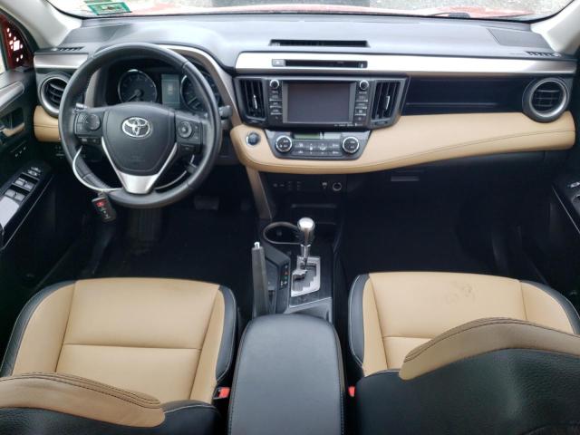  TOYOTA RAV4 2016 Czerwony