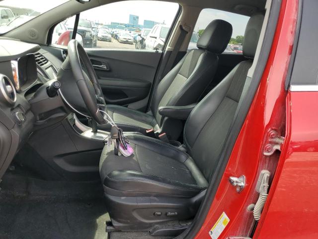  CHEVROLET TRAX 2015 Czerwony