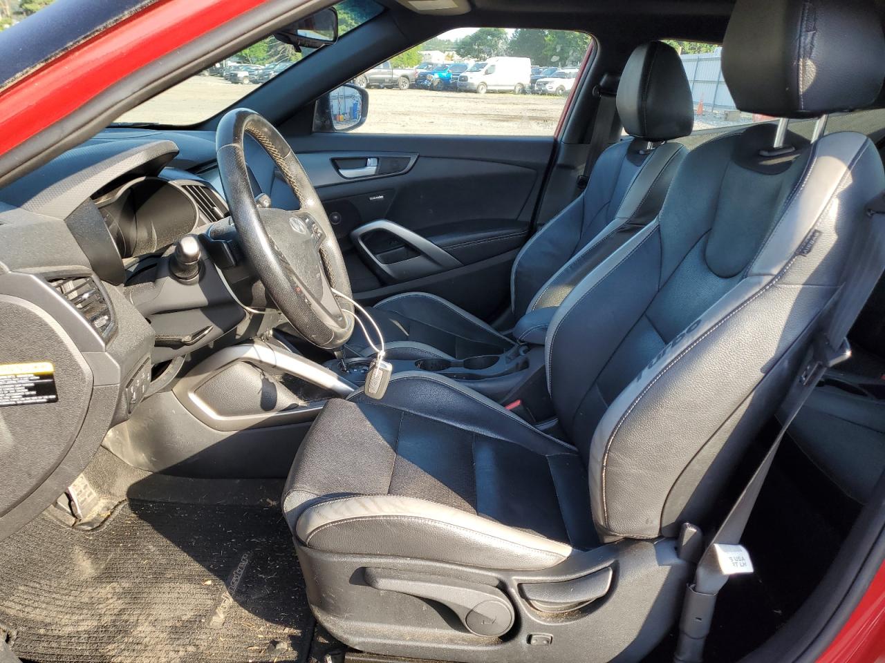 2015 Hyundai Veloster Turbo VIN: KMHTC6AEXGU263872 Lot: 61378305
