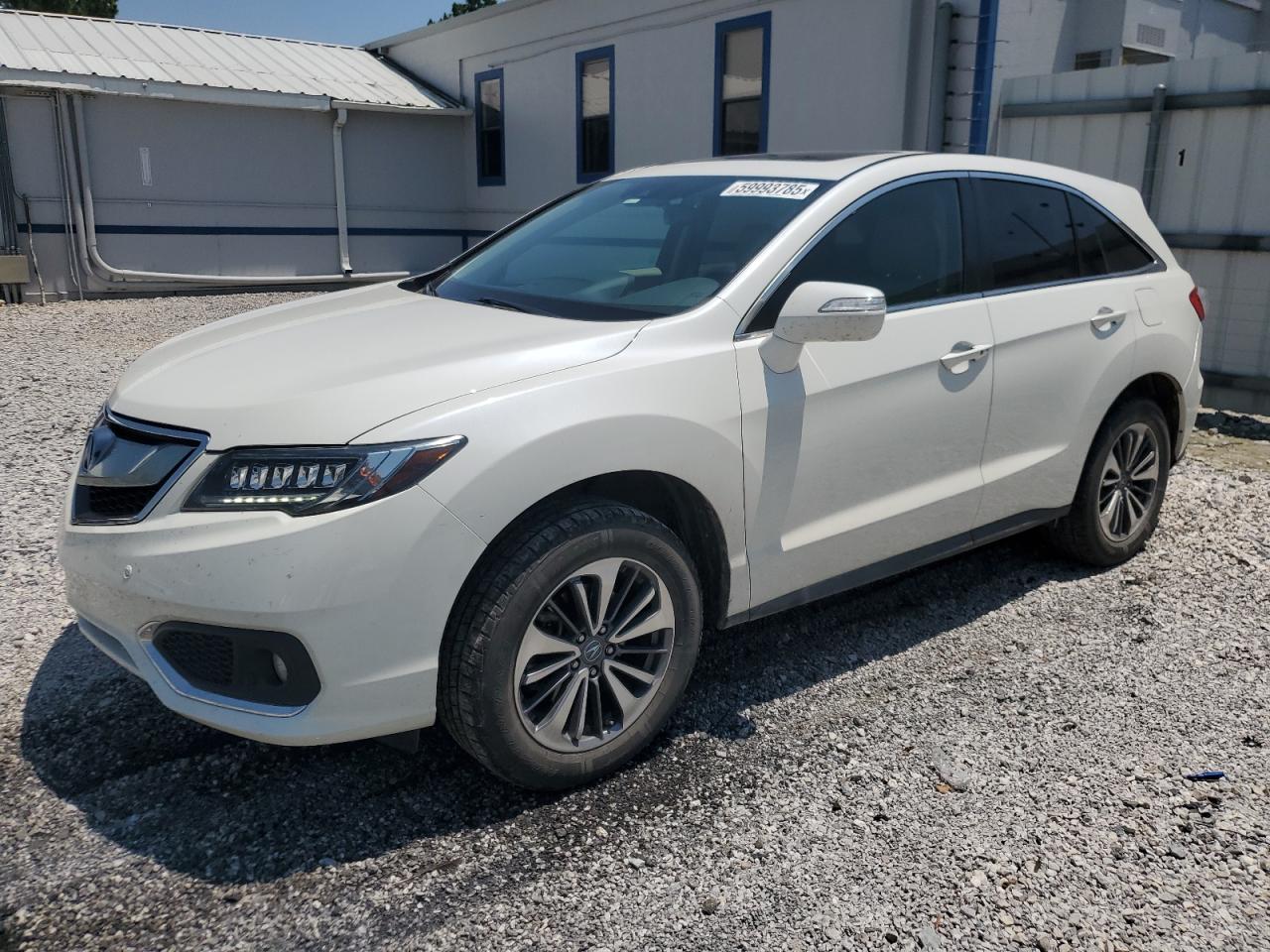 2017 Acura Rdx Advance იყიდება Prairie Grove-ში, AR - Hail