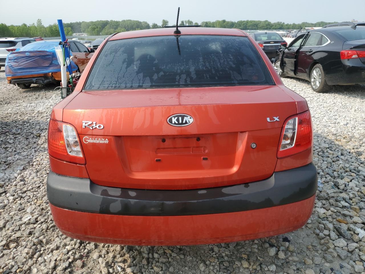 2009 Kia Rio Base VIN: KNADE223496500739 Lot: 58975395