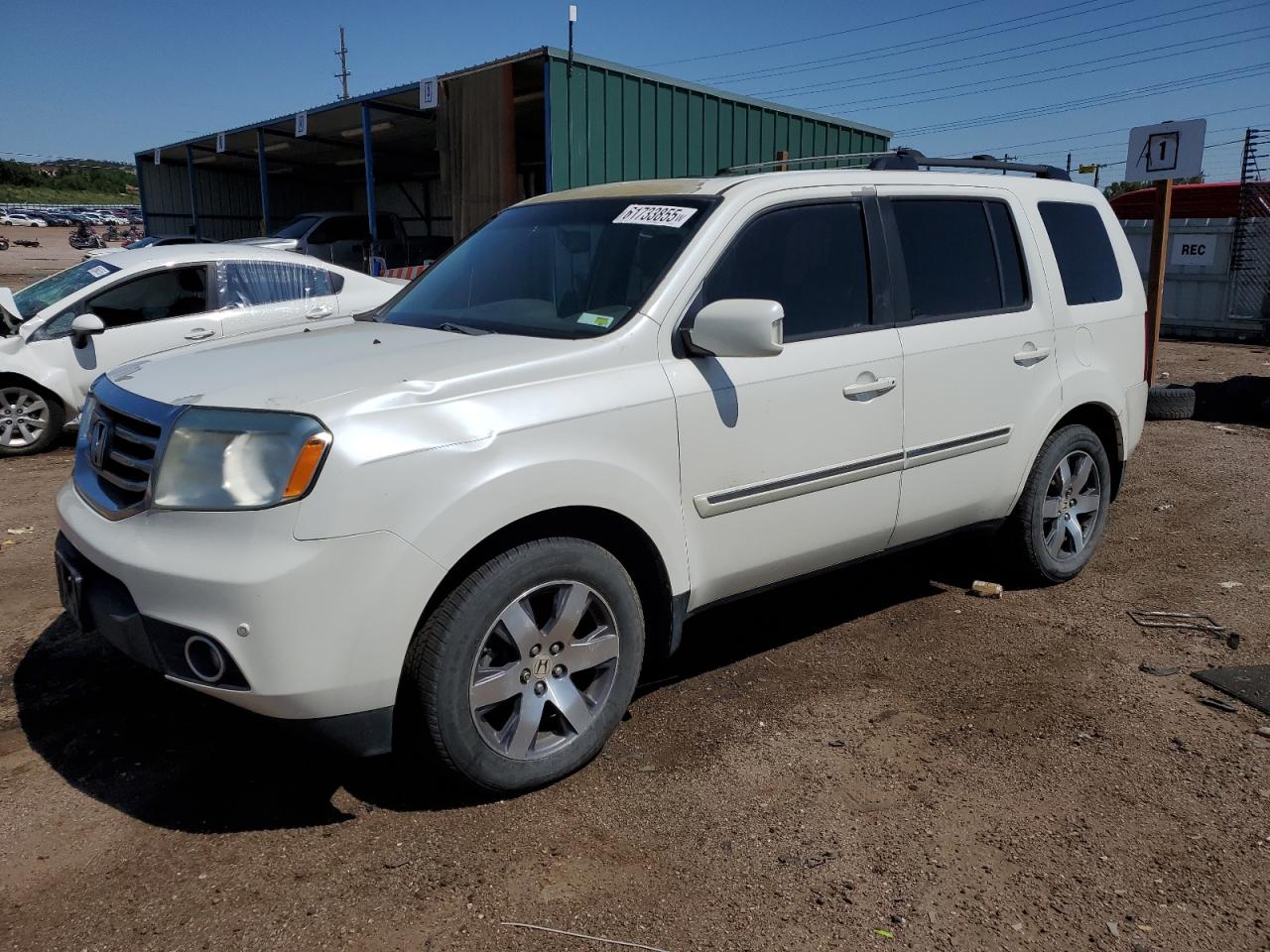 2013 Honda Pilot Touring იყიდება Colorado Springs-ში, CO - Minor Dent/Scratches