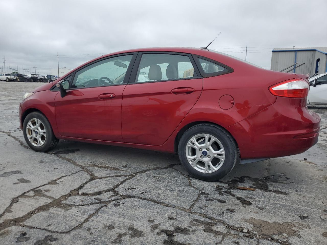 2016 Ford Fiesta Se red null gas 3FADP4BJ7GM143101 photo #3