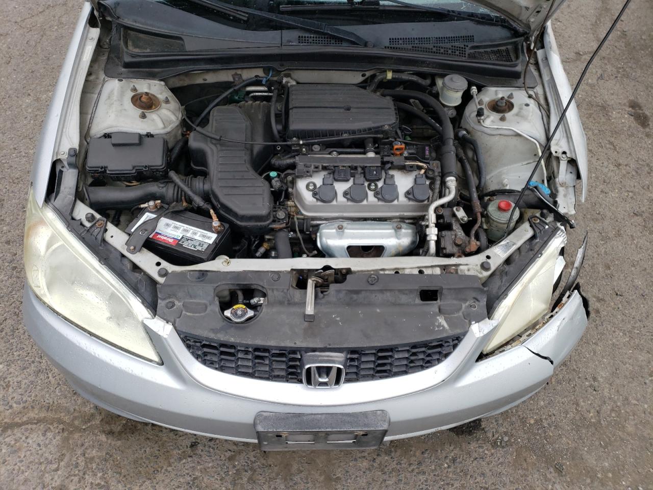 2004 Honda Civic Dx Vp VIN: 1HGEM22104L070728 Lot: 63770605