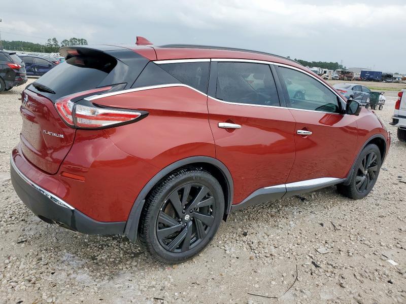  NISSAN MURANO 2017 Бордовый