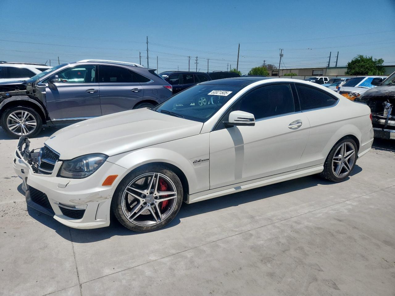 2013 Mercedes-Benz C 63 Amg იყიდება Haslet-ში, TX - Front End