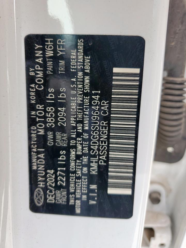 KMHLS4DG6SU964941 2025 Hyundai Elantra Sel