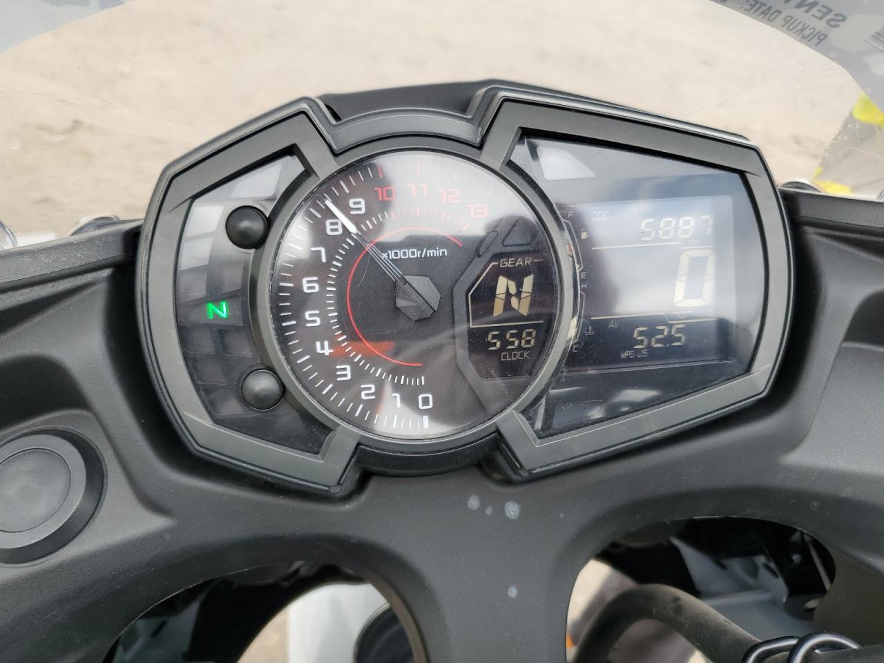 2017 Kawasaki Ex650 J VIN: JKAEXEJ14HDA00056 Lot: 62171035