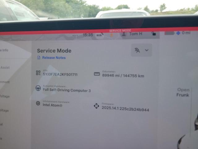 2019 TESL MODEL 3 ST