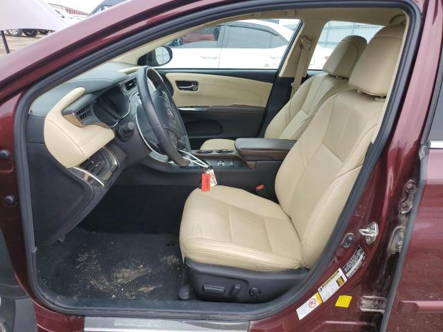  TOYOTA AVALON 2018 Burgundy