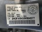 2008 Honda Civic Dx-G за продажба в Rocky View County, AB - Rear End
