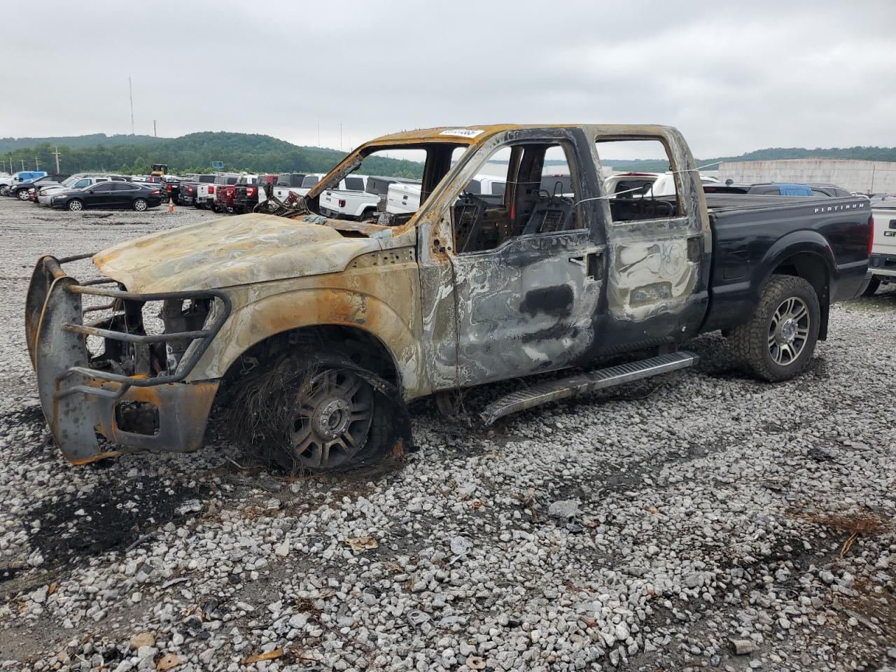 2015 Ford F250 Super Duty იყიდება Tulsa-ში, OK - Burn - Engine