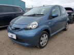 2008 TOYOTA AYGO BLUE for sale at Copart ROCHFORD