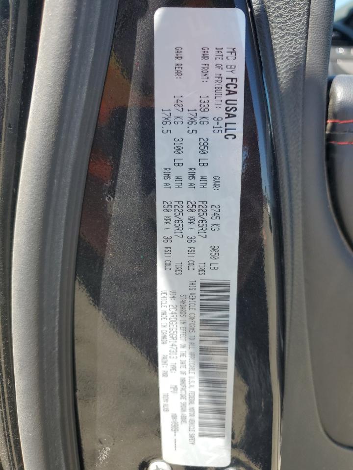 2016 Dodge Grand Caravan R/T VIN: 2C4RDGEG5GR147313 Lot: 89513295