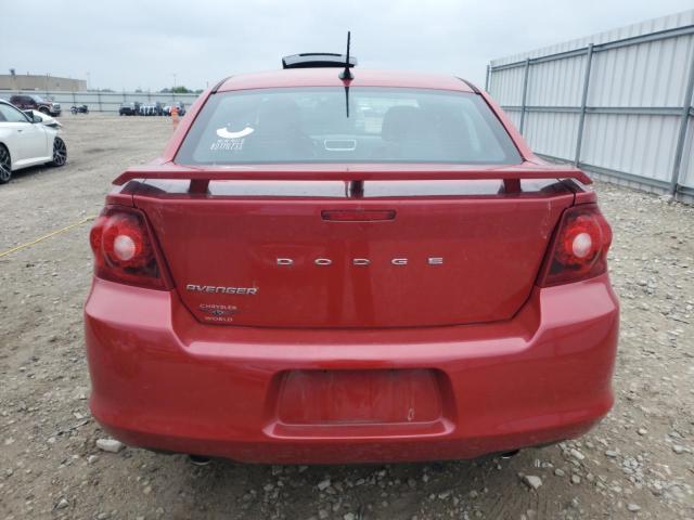  DODGE AVENGER 2013 Red