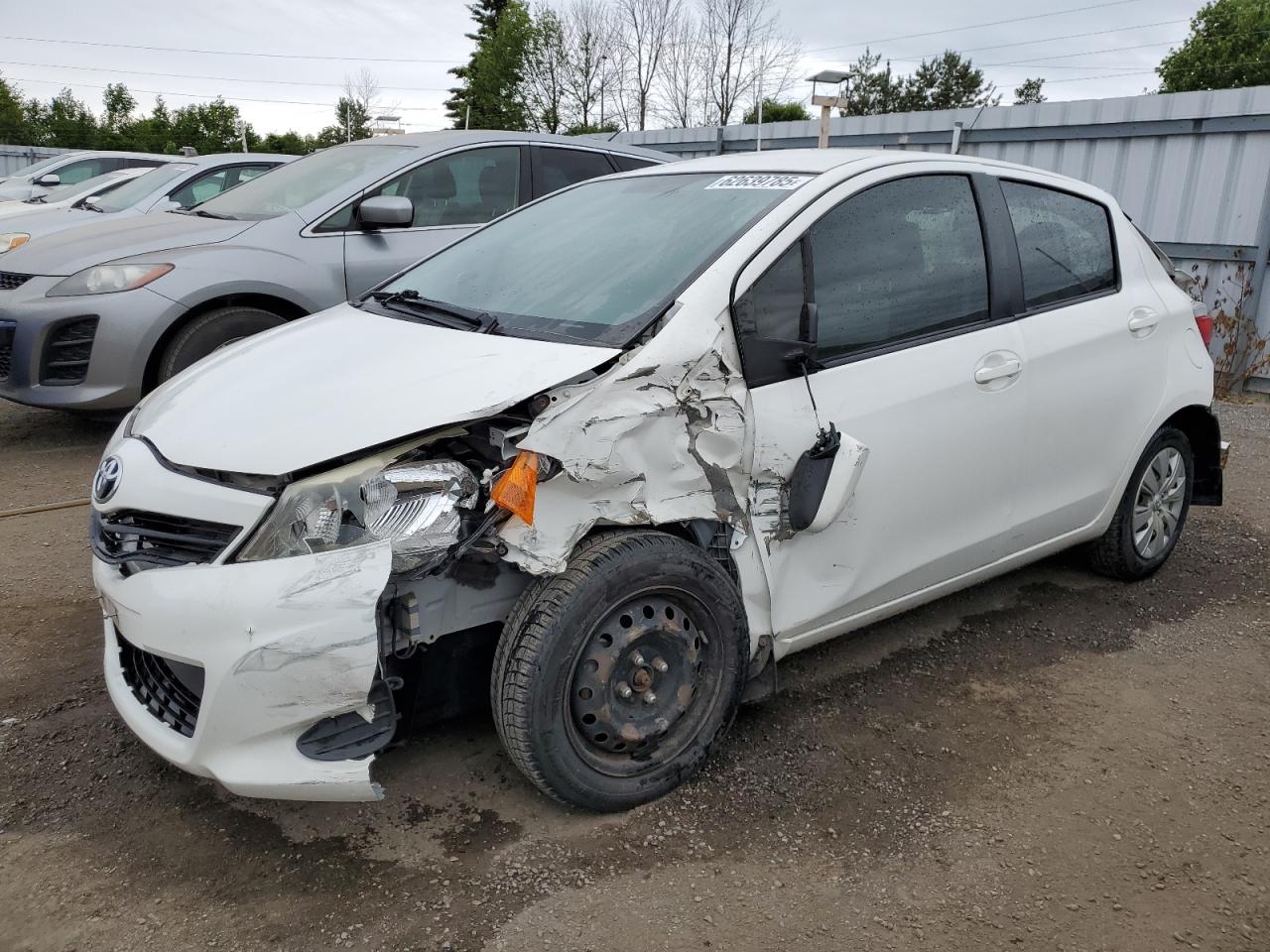 TOYOTA YARIS 2013 VIN JTDKTUD37DD564920