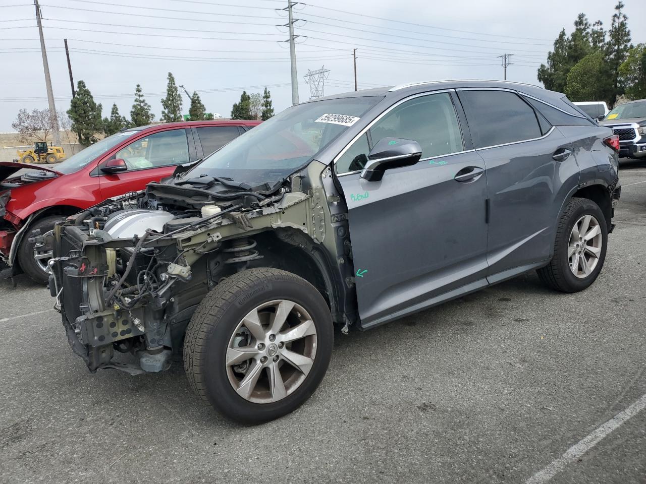 2017 Lexus Rx 350 Base na sprzedaż w Rancho Cucamonga, CA - Front End
