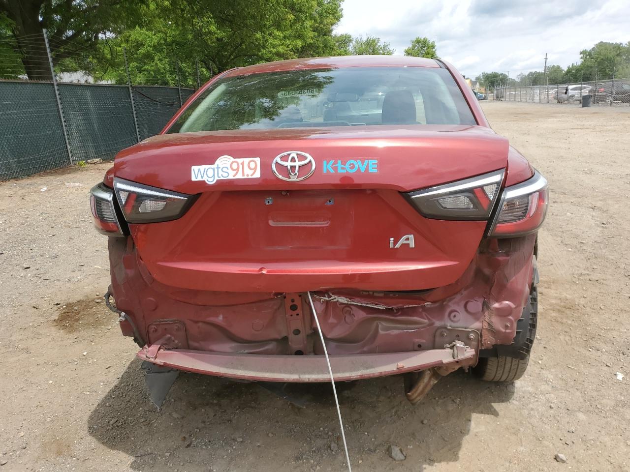 2017 Toyota Yaris Ia VIN: 3MYDLBYV1HY171055 Lot: 60353545