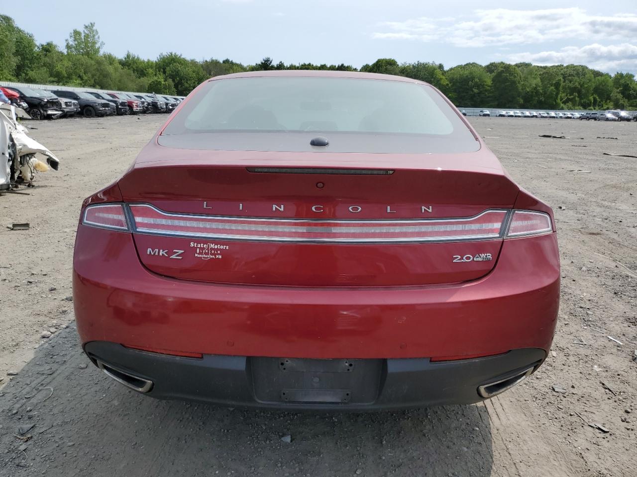 2016 Lincoln Mkz VIN: 3LN6L2J96GR618228 Lot: 58805165