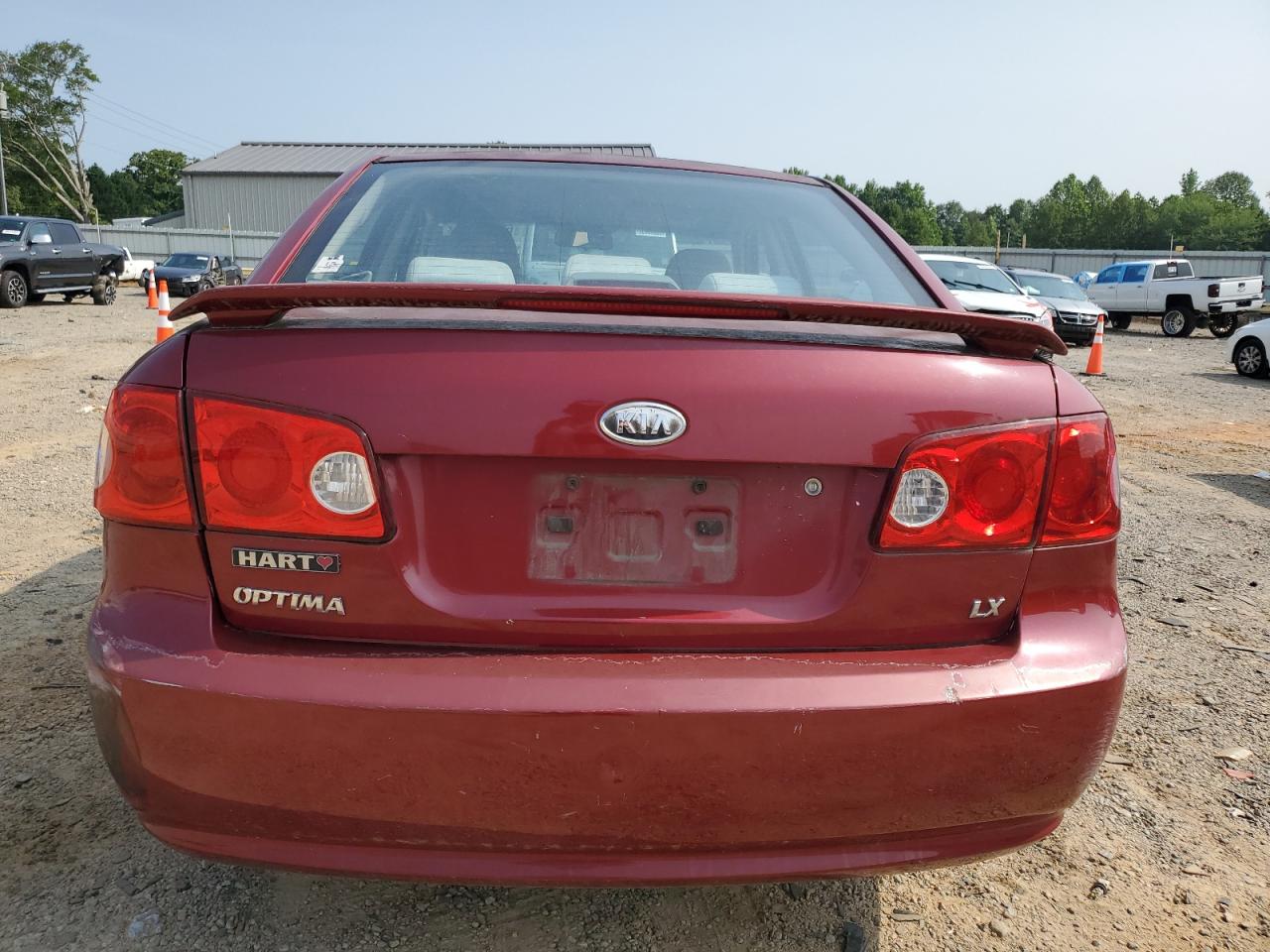 2008 Kia Optima Lx VIN: KNAGE123585255364 Lot: 60798605