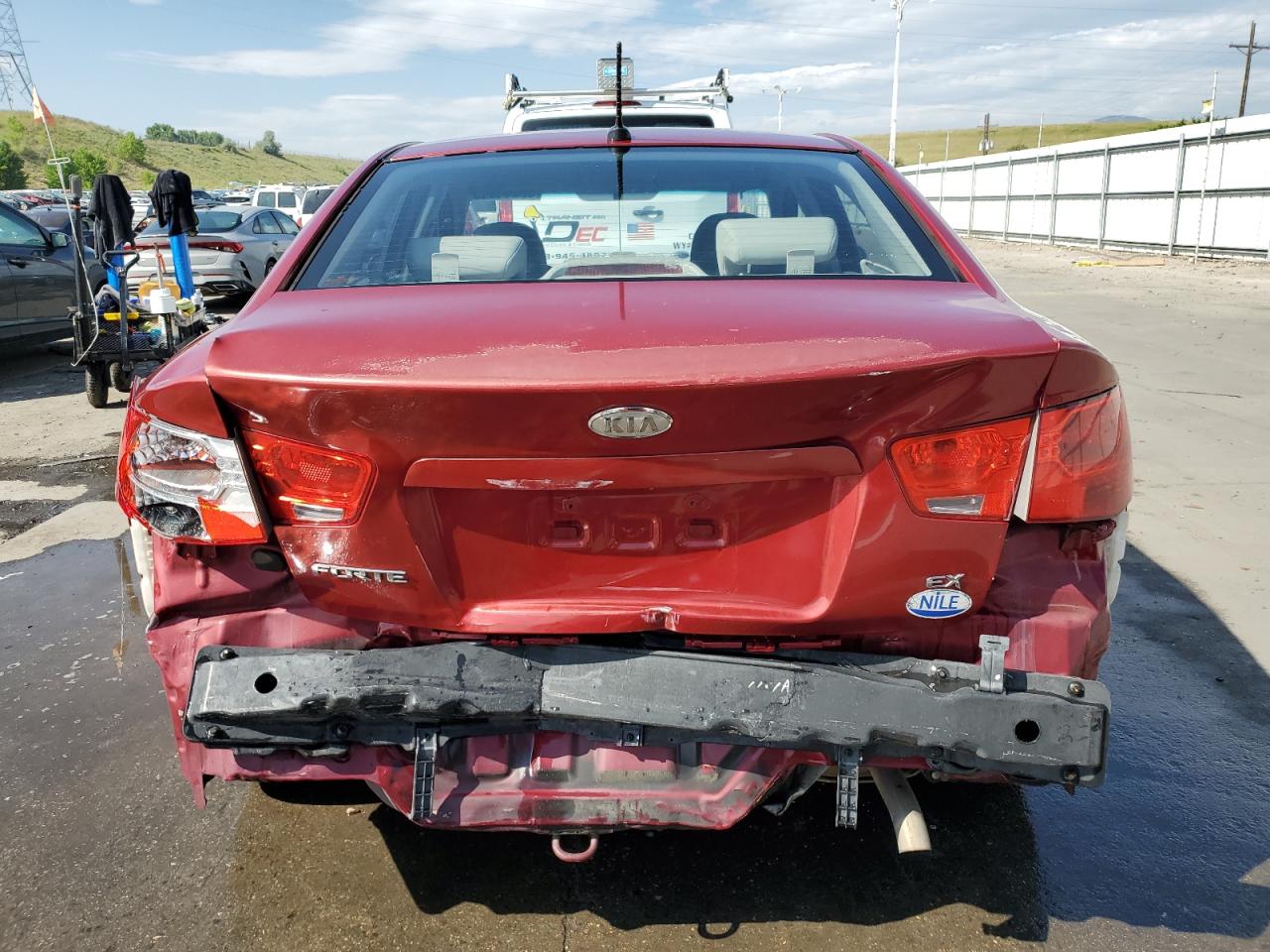 2010 Kia Forte Ex VIN: KNAFU4A25A5165792 Lot: 62314445