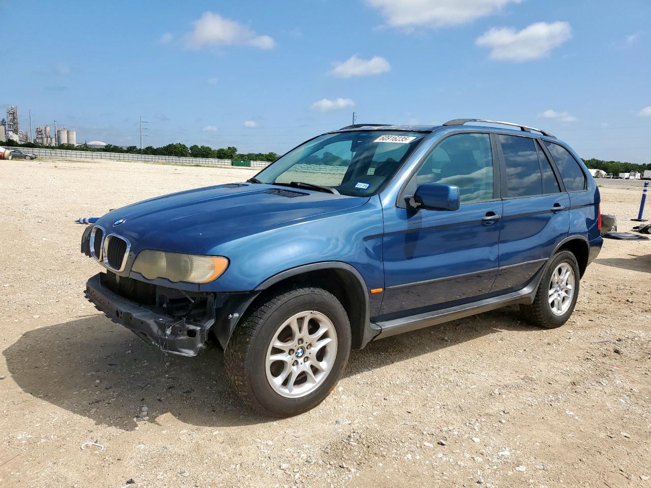 2001 Bmw X5 3.0I იყიდება New Braunfels-ში, TX - Front End