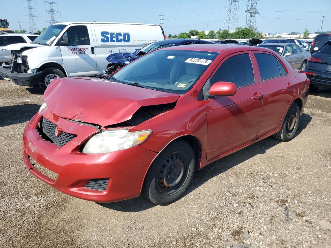 2009 Toyota Corolla Base VIN: 1NXBU40E59Z130860 Lot: 62220175