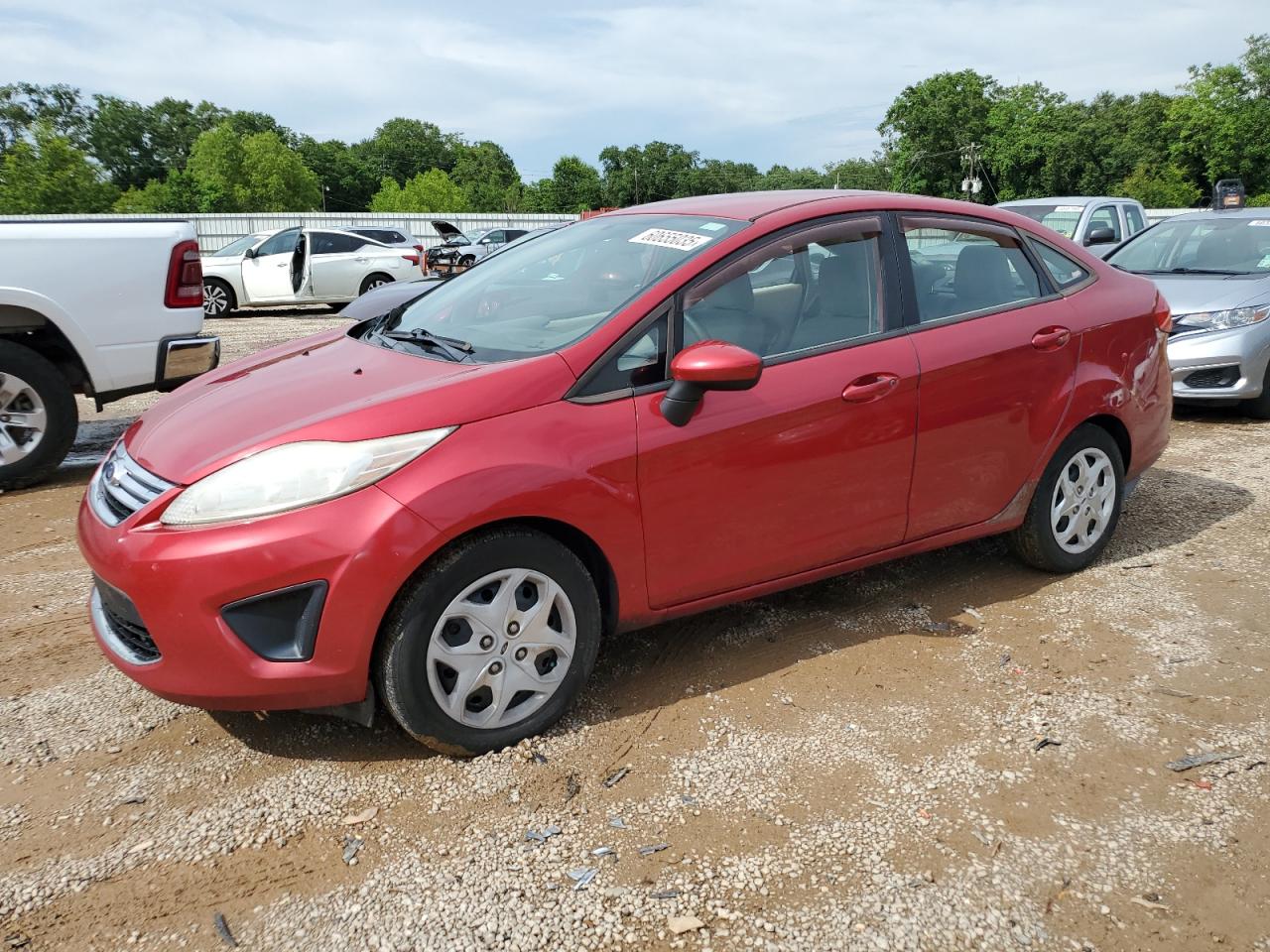 2012 Ford Fiesta Se zu verkaufen in Theodore, AL - Side