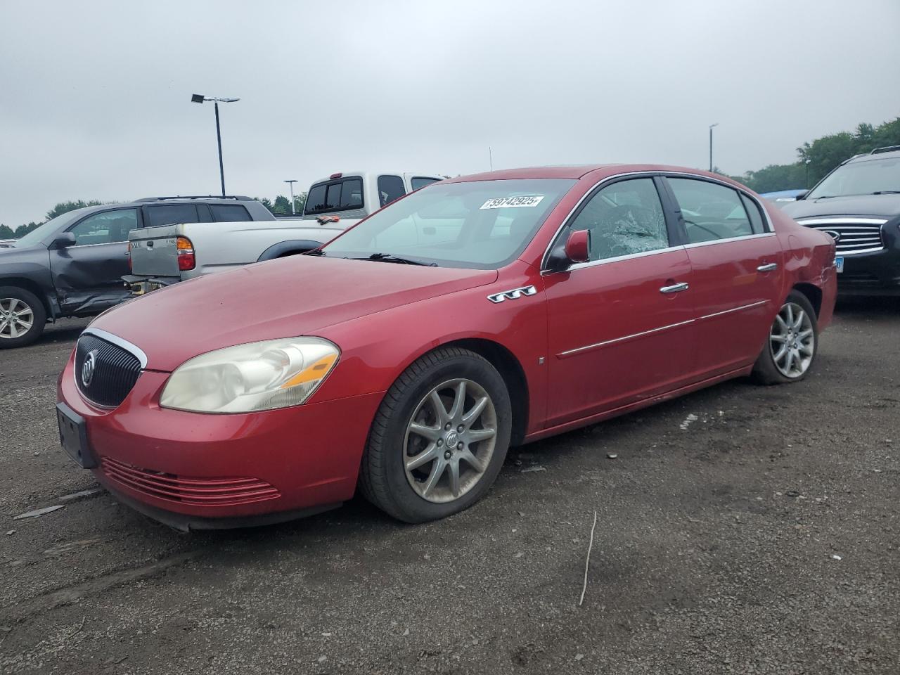 2008 Buick Lucerne Cxl на продаже в East Granby, CT - Rear End