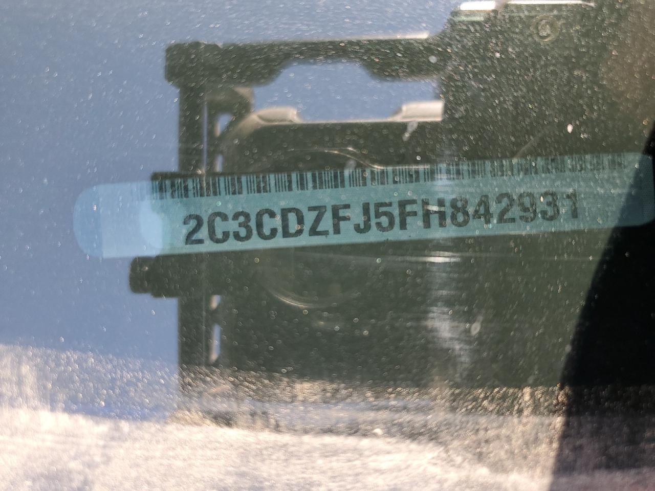 2015 Dodge Challenger R/T Scat Pack VIN: 2C3CDZFJ5FH842931 Lot: 62936555