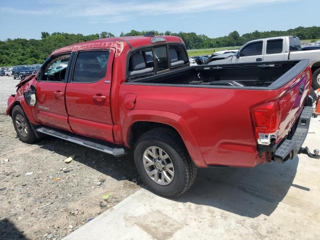  TOYOTA TACOMA 2017 Czerwony