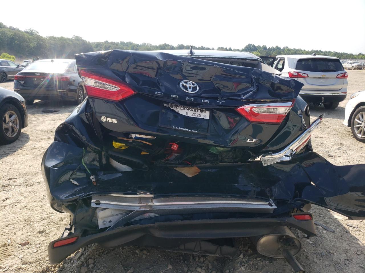 2020 Toyota Camry Le VIN: 4T1C11AK0LU951856 Lot: 61441435