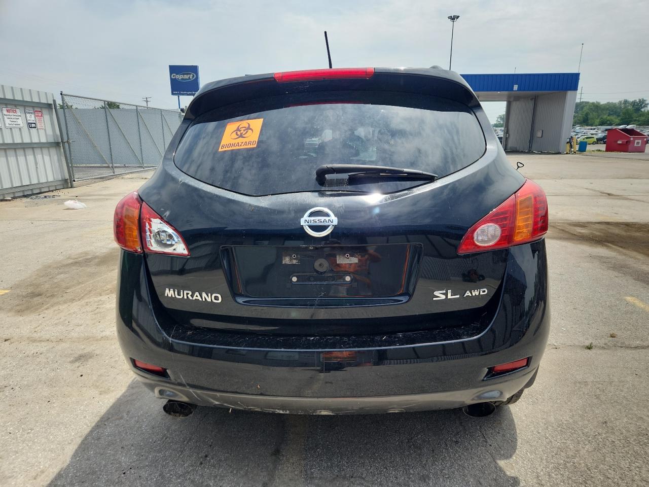 2009 Nissan Murano S VIN: JN8AZ18W69W202994 Lot: 60971535