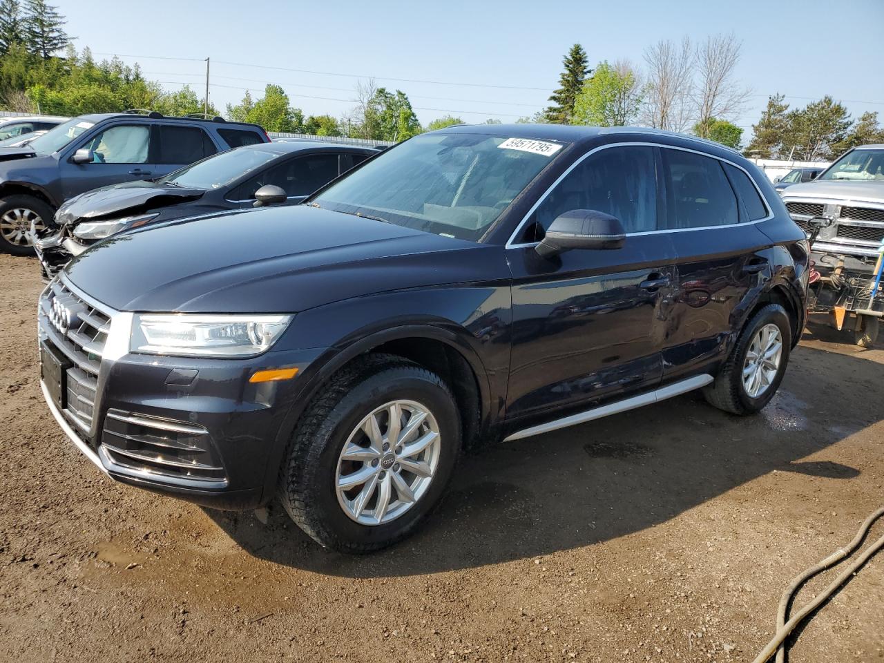 2018 Audi Q5 Premium de vânzare în Bowmanville, ON - Side