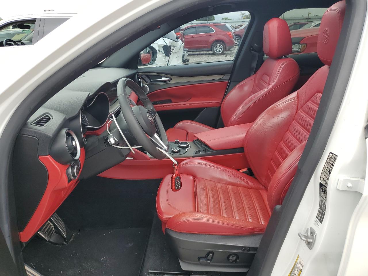 2018 Alfa Romeo Stelvio Ti Sport VIN: ZASFAKNN2J7B85742 Lot: 60731685