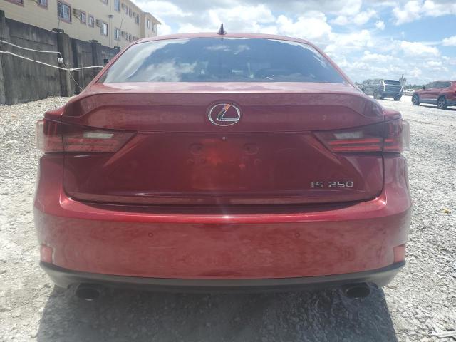  LEXUS IS 2015 Czerwony