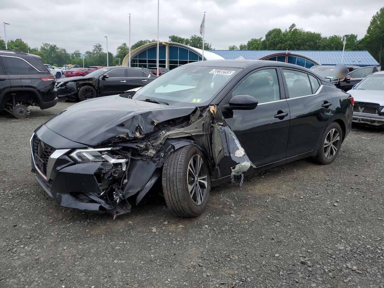 2023 Nissan Sentra Sv იყიდება East Granby-ში, CT - Front End
