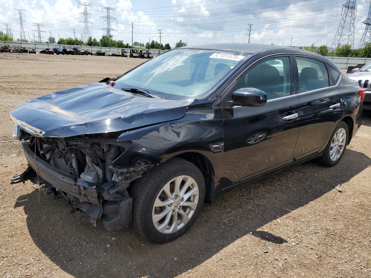 NISSAN SENTRA 2018 VIN 3N1AB7AP6JY209496