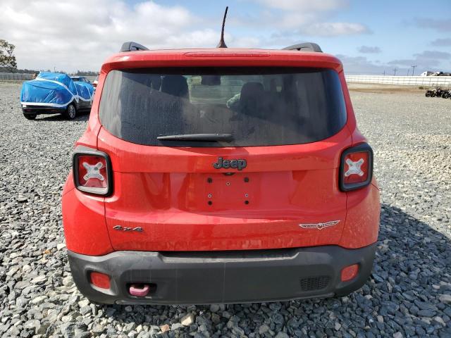  JEEP RENEGADE 2017 Красный