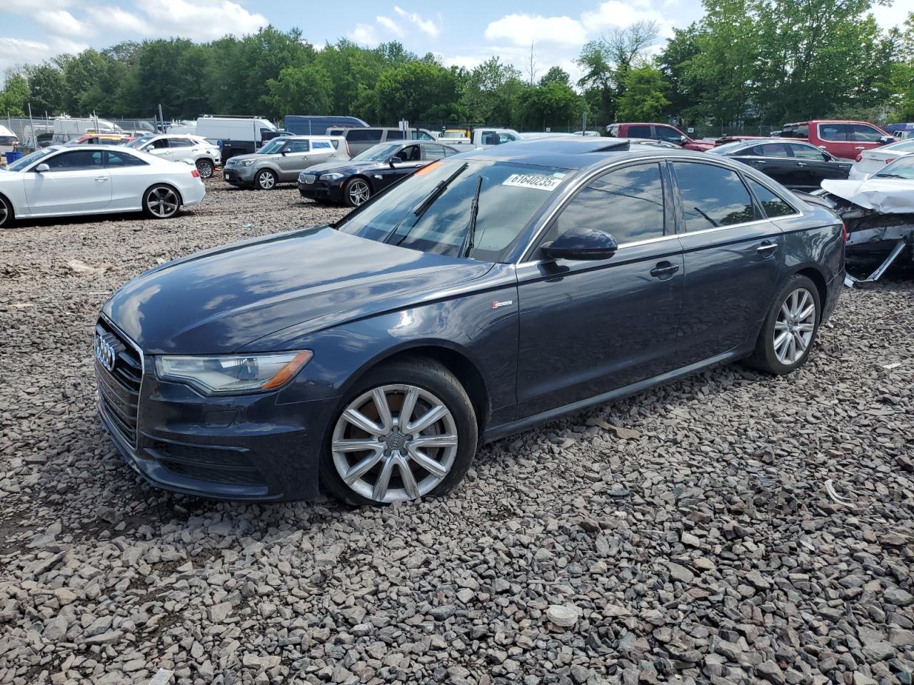 2015 Audi A6 Premium Plus продається в Chalfont, PA - Minor Dent/Scratches