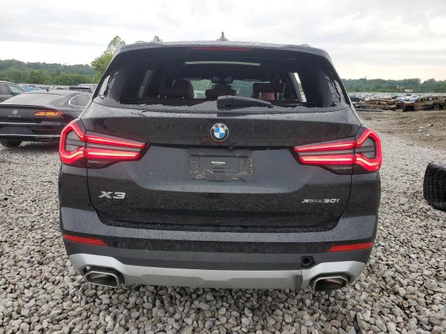  BMW X3 2022 Чорний