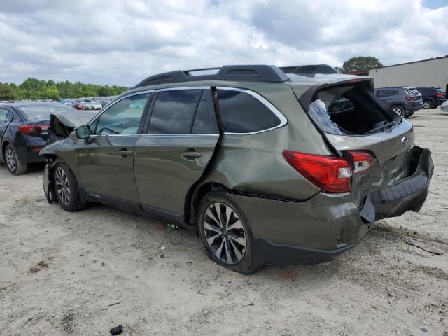  SUBARU OUTBACK 2016 Зеленый