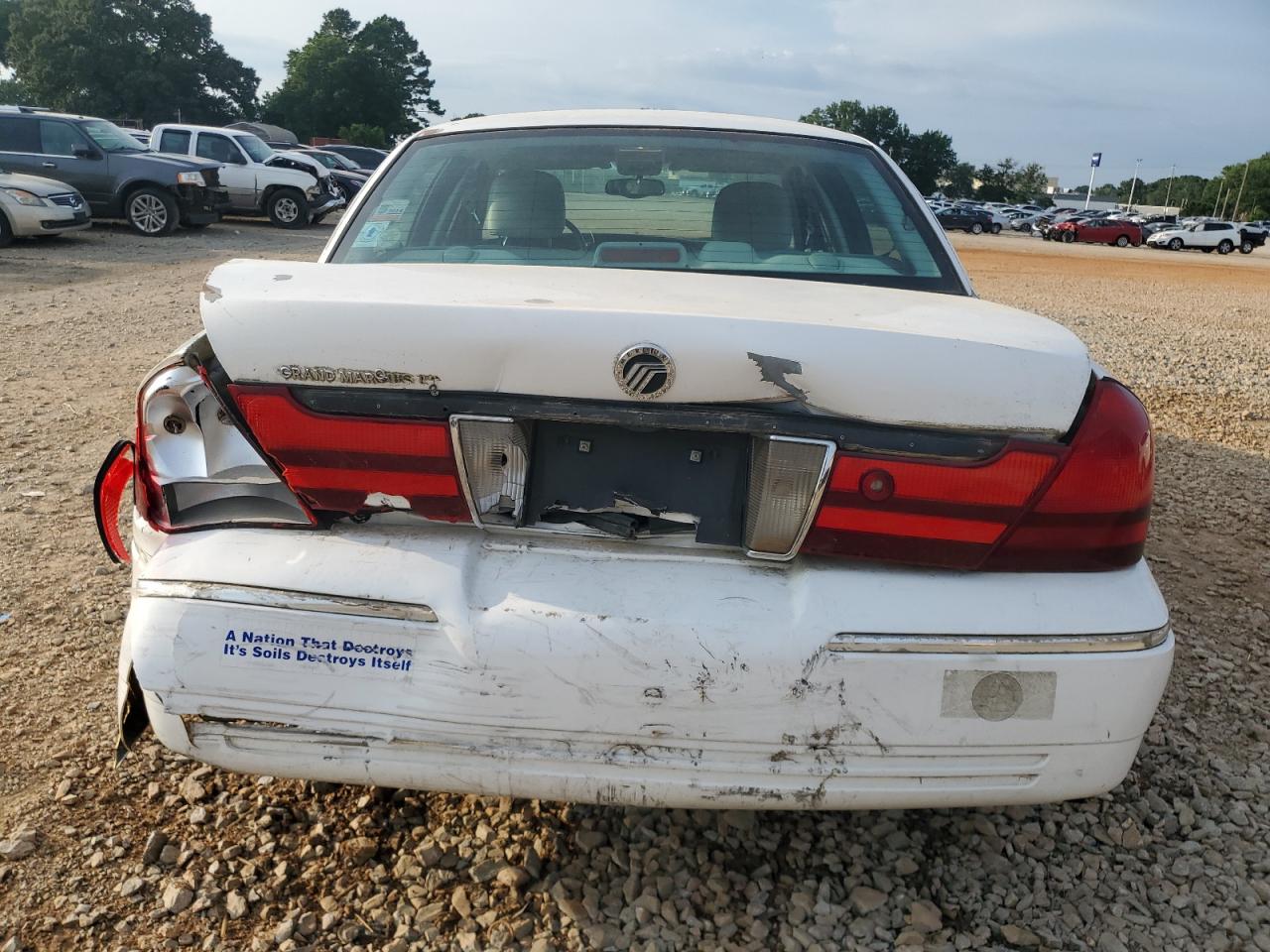 2003 Mercury Grand Marquis Ls VIN: 2MEFM75W33X677309 Lot: 61858215