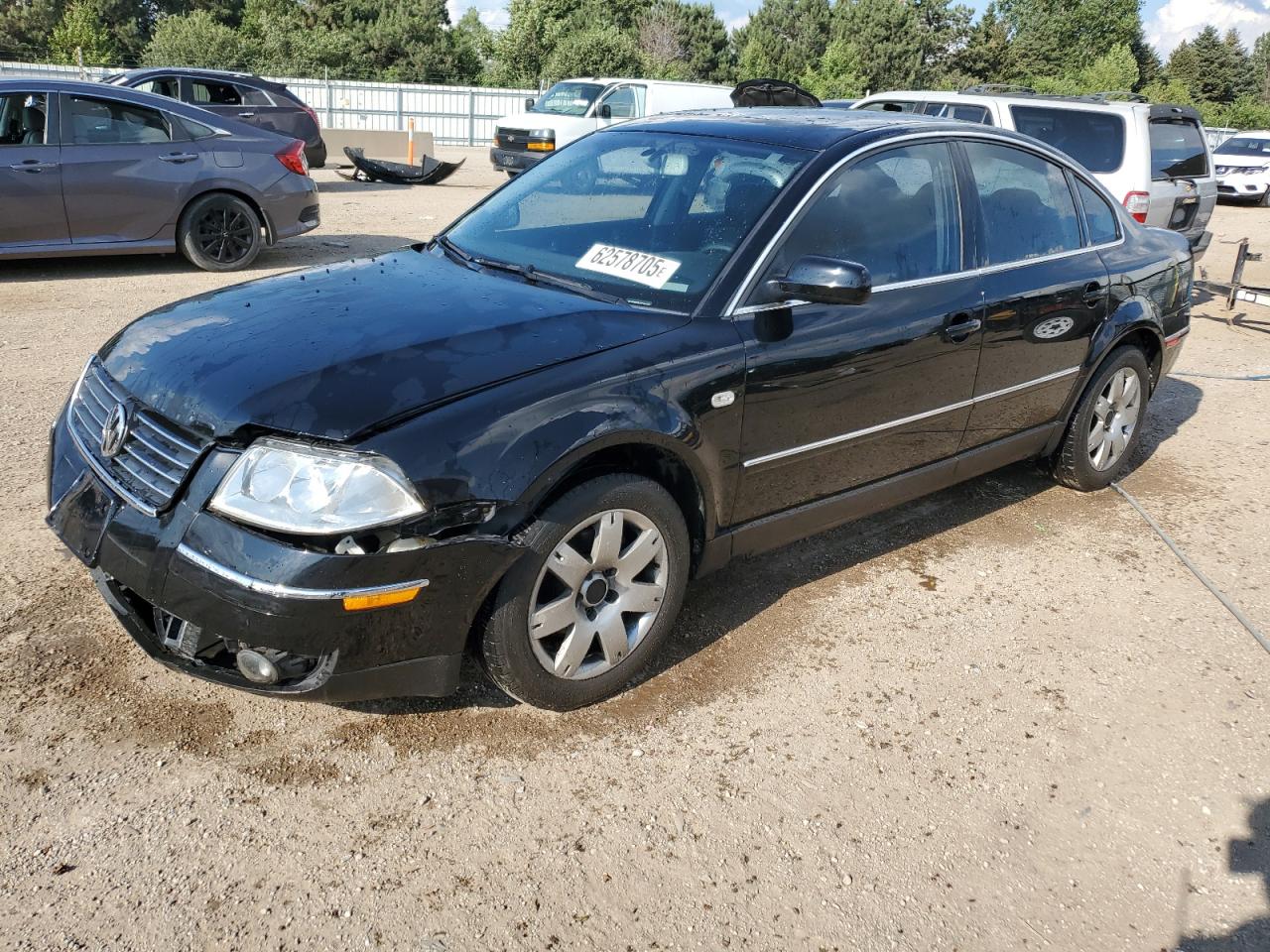 VOLKSWAGEN PASSAT 2004 VIN WVWRH63B34P151007