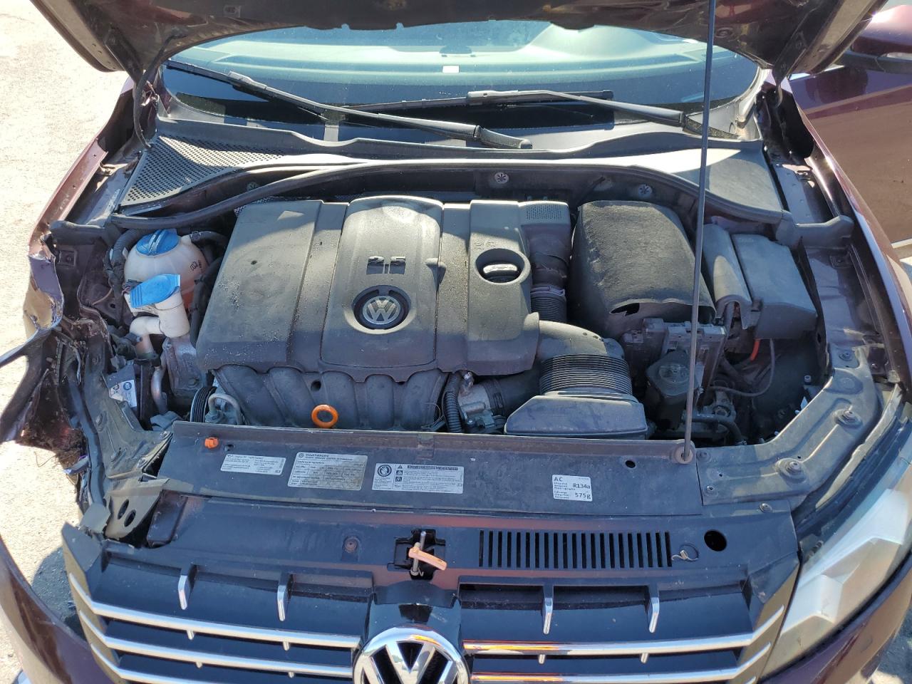 2012 Volkswagen Passat Sel VIN: 1VWCH7A32CC025358 Lot: 61030495