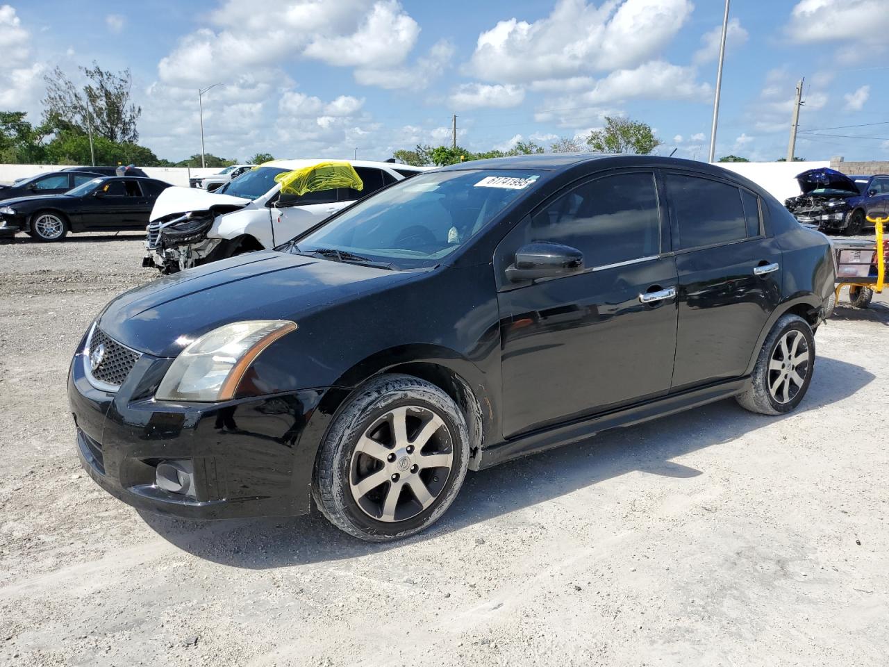 2011 Nissan Sentra 2.0 2.0L للبيع في Homestead، FL - Rear End