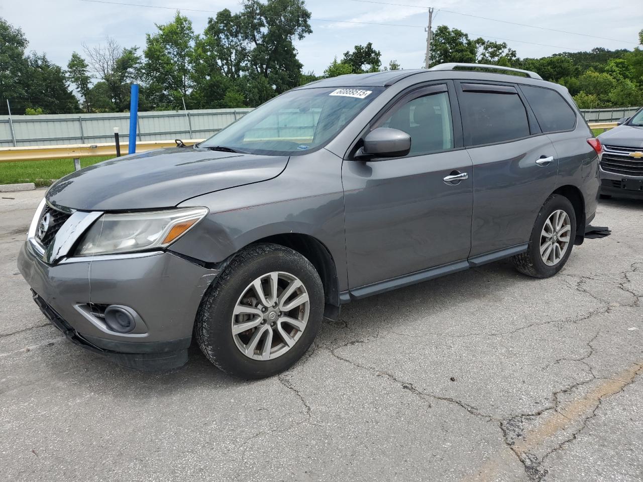 2016 Nissan Pathfinder S იყიდება Rogersville-ში, MO - Front End