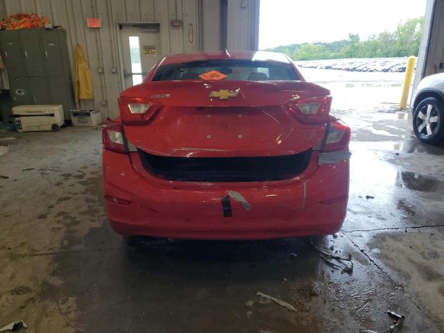  CHEVROLET CRUZE 2016 Czerwony